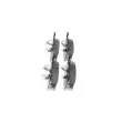Jeu de 4 plaquettes de frein avant BOSCH 0 986 494 925 - Visuel 2