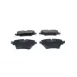 Jeu de 4 plaquettes de frein avant BOSCH 0 986 494 940 - Visuel 1