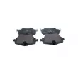 Jeu de 4 plaquettes de frein avant BOSCH 0 986 494 940 - Visuel 3