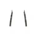 Jeu de 4 plaquettes de frein avant BOSCH 0 986 494 968 - Visuel 2
