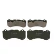 Jeu de 4 plaquettes de frein avant BOSCH 0 986 494 970 - Visuel 3
