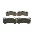 Jeu de 4 plaquettes de frein avant BOSCH 0 986 494 991 - Visuel 1