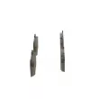 Jeu de 4 plaquettes de frein avant BOSCH 0 986 495 278 - Visuel 2