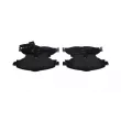 Jeu de 4 plaquettes de frein avant BOSCH 0 986 495 347 - Visuel 3