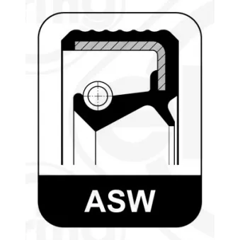 Bague d'étanchéité, boîte de vitesse manuel ELRING