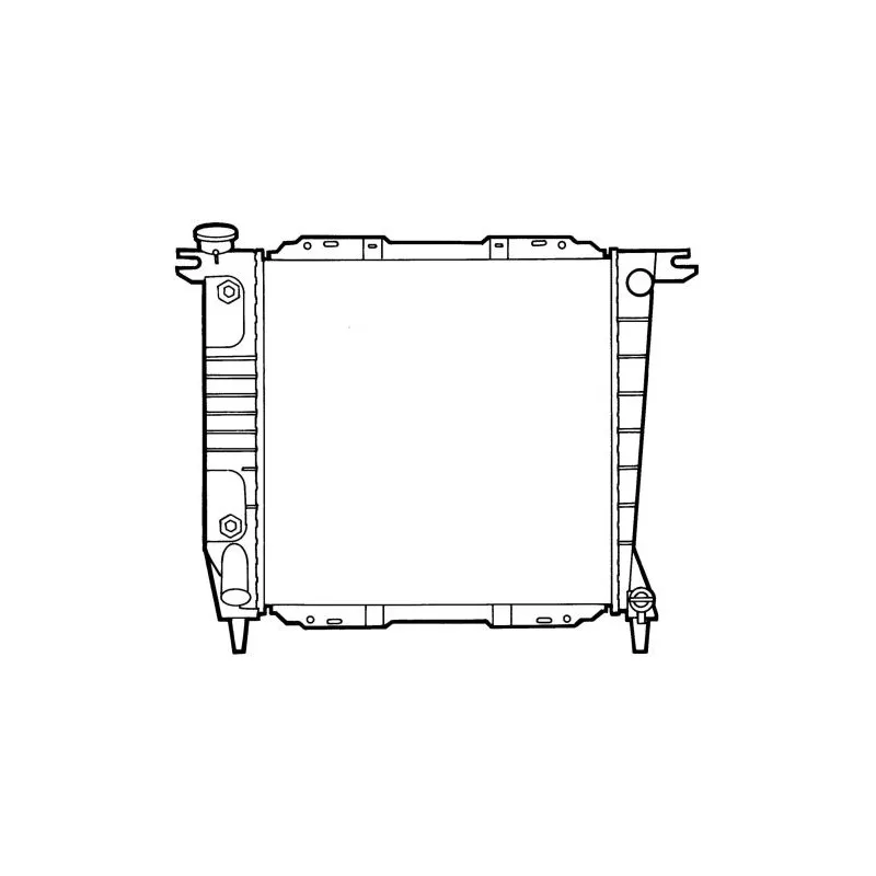 Radiateur, refroidissement du moteur NRF 50312