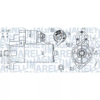Démarreur MAGNETI MARELLI