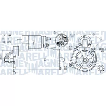 Démarreur MAGNETI MARELLI
