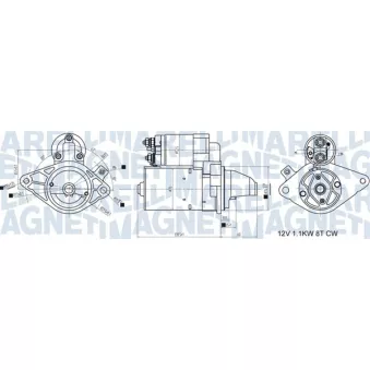 Démarreur MAGNETI MARELLI
