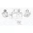 Démarreur MAGNETI MARELLI 063728010410 - Visuel 1