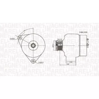 Alternateur MAGNETI MARELLI 063731090010