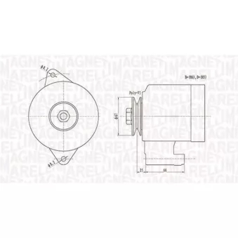 Alternateur MAGNETI MARELLI