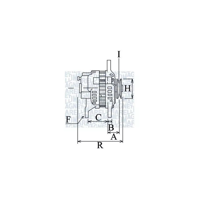 Alternateur MAGNETI MARELLI 063731671010