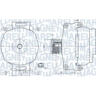 Alternateur MAGNETI MARELLI