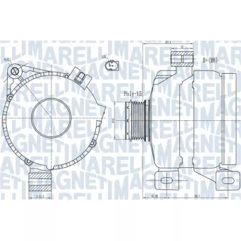 Alternateur MAGNETI MARELLI