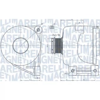 Alternateur MAGNETI MARELLI
