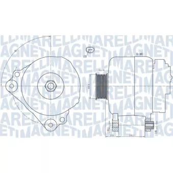 Alternateur MAGNETI MARELLI