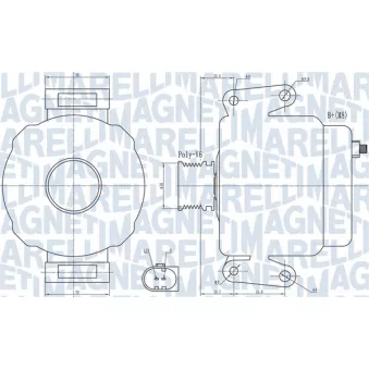 Alternateur MAGNETI MARELLI 063732007010