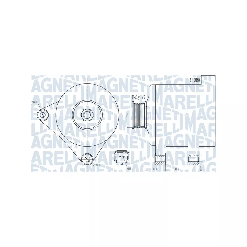 Alternateur MAGNETI MARELLI 063732015010
