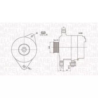Alternateur MAGNETI MARELLI