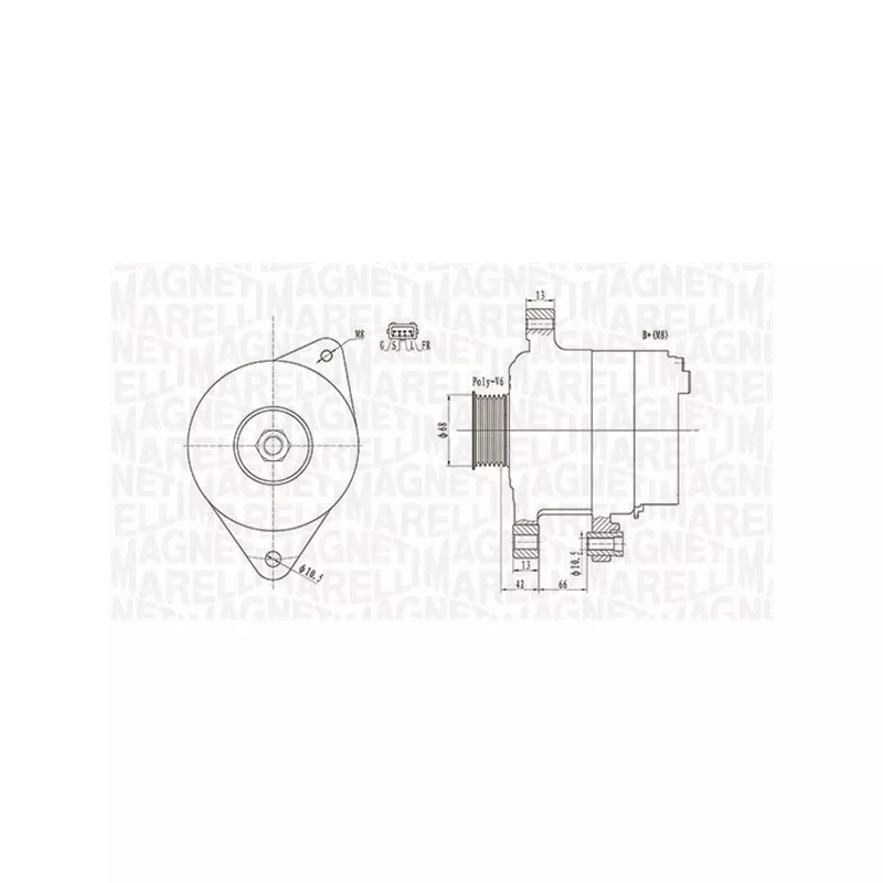 Alternateur MAGNETI MARELLI 063732112010
