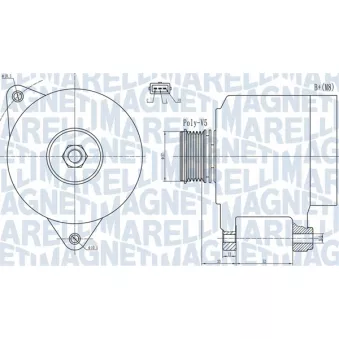 Alternateur MAGNETI MARELLI