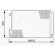 Condenseur, climatisation MAGNETI MARELLI 350203497000 - Visuel 2