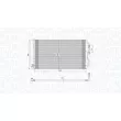 Condenseur, climatisation MAGNETI MARELLI 350203751000 - Visuel 2