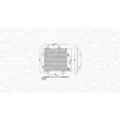 Condenseur, climatisation MAGNETI MARELLI 350203753000 - Visuel 1