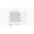 Condenseur, climatisation MAGNETI MARELLI 350203753000 - Visuel 2