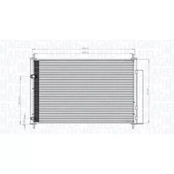 Condenseur, climatisation MAGNETI MARELLI