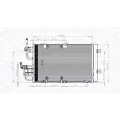 Condenseur, climatisation MAGNETI MARELLI 350203771000 - Visuel 2