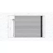 Condenseur, climatisation MAGNETI MARELLI 350203795000 - Visuel 1