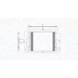 Condenseur, climatisation MAGNETI MARELLI 350203809000 - Visuel 1