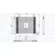 Condenseur, climatisation MAGNETI MARELLI 350203836000 - Visuel 1