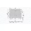 Condenseur, climatisation MAGNETI MARELLI 350203945000 - Visuel 1