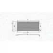 Condenseur, climatisation MAGNETI MARELLI 350203973000 - Visuel 1