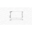 Radiateur, refroidissement du moteur MAGNETI MARELLI 350213105100 - Visuel 1