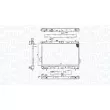 Radiateur, refroidissement du moteur MAGNETI MARELLI 350213110400 - Visuel 1