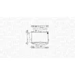 Radiateur, refroidissement du moteur MAGNETI MARELLI 350213110400 - Visuel 2