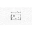 Radiateur, refroidissement du moteur MAGNETI MARELLI 350213152300 - Visuel 2