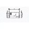 Radiateur, refroidissement du moteur MAGNETI MARELLI 350213155800 - Visuel 2