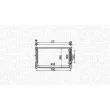Radiateur, refroidissement du moteur MAGNETI MARELLI 350213157600 - Visuel 2