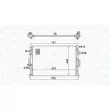 Radiateur, refroidissement du moteur MAGNETI MARELLI 350213157700 - Visuel 2