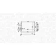 Radiateur, refroidissement du moteur MAGNETI MARELLI 350213159100 - Visuel 2