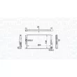 Radiateur, refroidissement du moteur MAGNETI MARELLI 350213159600 - Visuel 1