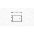 Radiateur, refroidissement du moteur MAGNETI MARELLI 350213159700 - Visuel 1