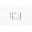 Radiateur, refroidissement du moteur MAGNETI MARELLI 350213159900 - Visuel 2