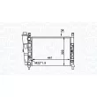 Radiateur, refroidissement du moteur MAGNETI MARELLI 350213162300 - Visuel 2