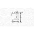 Radiateur, refroidissement du moteur MAGNETI MARELLI 350213162400 - Visuel 1